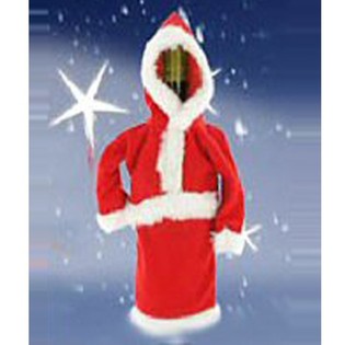 Svetřík na Láhev Vína Santa Claus (12 ks)