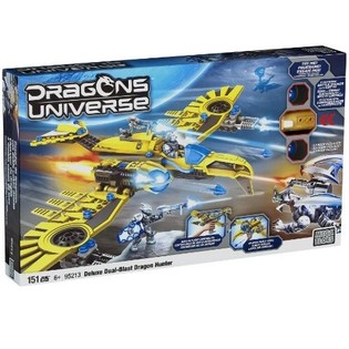 MEGA BLOKS DLUXE DUAL-BLAST LOVEC DRAKŮ