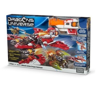 Mega Bloks Ultimate Action Dragon Destroyer Stavebnice