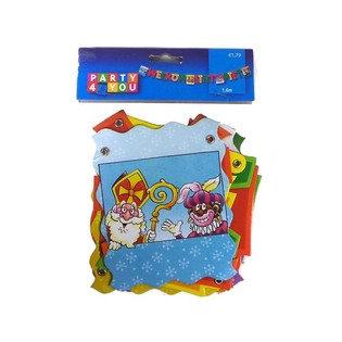 Sinterklaas Girlandy 160 cm (6 ks) - Tradiční Nizozemská Dekorace