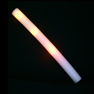 LED Pěnov&aacute; Sv&iacute;t&iacute;c&iacute; Tyč Jednobarevn&aacute; - P&aacute;rty Tyč - Oranžov&aacute; (24 ks)