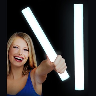LED P nov  Sv t c  Ty  Jednobarevn  - Party ty  - B L  (24 ks)