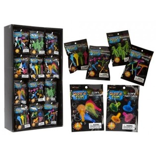Mix sv&iacute;t&iacute;c&iacute;ch hraček Glow in the Dark (66 ks)