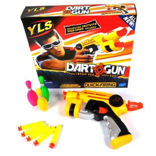 SUPER PISTOLE - DART GUN (6 ks)