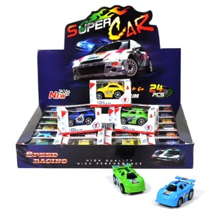 Mini Aut&iacute;čka na Setrvačn&iacute;k v Displeji (24 ks)