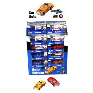 Kovov&aacute; aut&iacute;čka Die-Cast v displeji (36 ks)