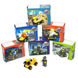 Stavebn&iacute; Kostky BRICKS Aut&iacute;čka (9 ks)