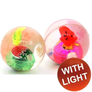 Průhledné Svítící Hopíky s LED Osvětlením (36 ks)