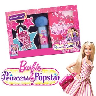 KOUPELOV&Aacute; SADA BARBIE PRINCESS & POPSTAR (6 ks)