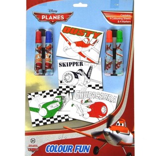 Kreslic&iacute; sada DISNEY PLANES 8d&iacute;ln&aacute; (24 ks)