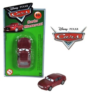 DISNEY CARS CARLO MASERATI AUTO NA KARTĚ (12 ks)