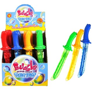 Bublifukový meč v displeji 27 cm (24 ks)