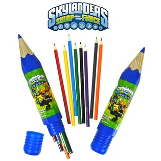 Skylanders Pastelky - Sada 8 ks ve Velk&eacute;m Tubusu (6 ks)