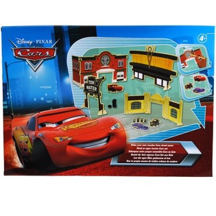 DISNEY CARS - MEGA VELK&Aacute; DŘEVĚN&Aacute; SADA "VYROB SI VLASTN&Iacute; CARS SET"