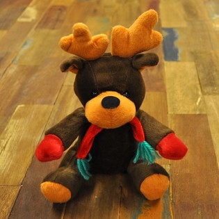 Ply&scaron;ov&yacute; sob Rudolf V&aacute;nočn&iacute; 20 cm (7 ks)