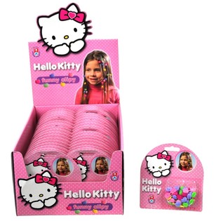 HELLO KITTY FUNNY SPONKY DO VLASŮ V DISPLEJI (35 ks)