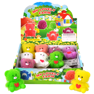 Sv&iacute;t&iacute;c&iacute; Puffer Medv&iacute;dci v Display Boxu (12 ks)