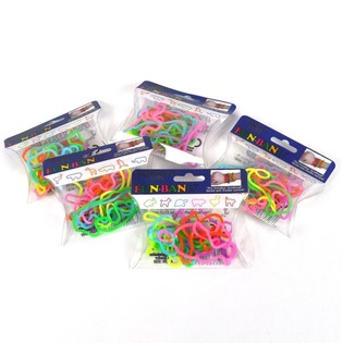 SUPER LEVN&Eacute; | Silikonov&eacute; n&aacute;ramky Fun Bands pro děti (24 ks)