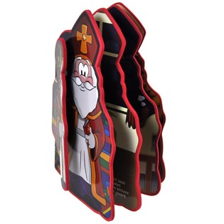 Velká pěnová kniha Sinterklaas / Mikuláš 30 cm (3 ks)