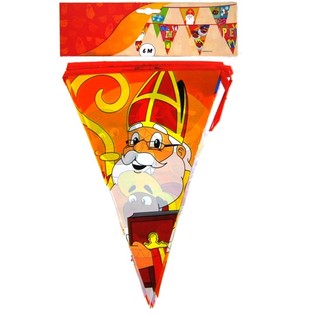 GIRLANDA SINTERKLAAS (MIKUL&Aacute;&Scaron;) 6 METRŮ (5 ks)