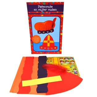 DIY sada na výrobu čepice pomocníka a mitry sv. Mikuláše (12 ks)