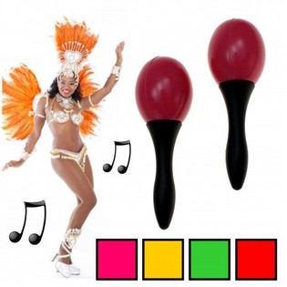 Sada 2 maracas 14 cm (20 sad)