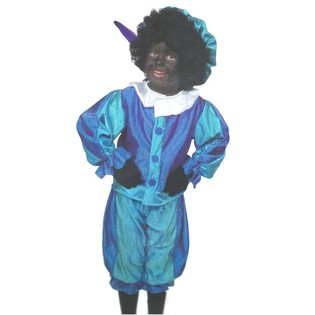 Kost&yacute;m Čern&eacute;ho Petra (Zwarte Piet) pro Kluky - Velikost 128