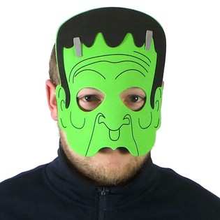 Maska Frankensteina z pěny (6 ks)