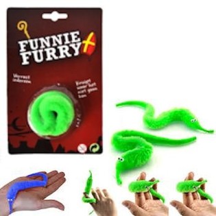 Magick&yacute; červ Funny Furry na kartě (42 ks)