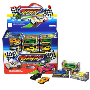 Kovov&aacute; aut&iacute;čka Die-Cast v displeji (60 ks)