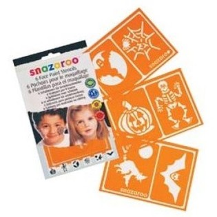 SNAZAROO - 6 &Scaron;ablon na Malov&aacute;n&iacute; na Obličej (12 ks)