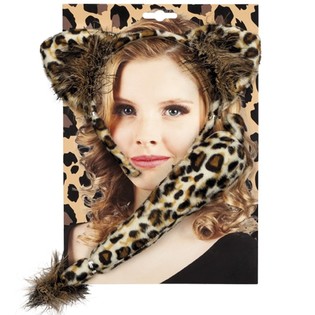 LEOPARD&Iacute; SET - ČELENKA A OCAS (6 ks)