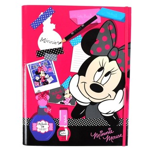 DISNEY MINNIE MOUSE PSAC&Iacute; SOUPRAVA MAKE-UP VE FORMĚ KNIHY (3 ks)