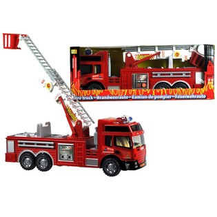 VELK&Eacute; HASIČSK&Eacute; AUTO HRAČKA 30 CM (2 ks)