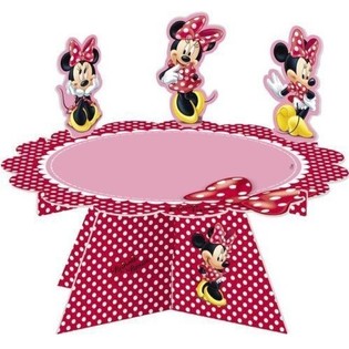 DISNEY MINNIE MOUSE STOJAN NA DORT (2 ks)