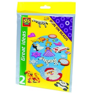 SES CREATIVE Kn&iacute;žka s N&aacute;pady na Zažehlovac&iacute; Kor&aacute;lky (98 vzorů)