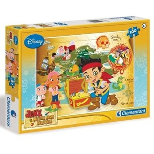 Clementoni Puzzle Disney Jake 100 D&iacute;lků (6 ks)