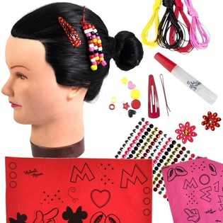 DISNEY MINNIE MOUSE DOPLŇKY DO VLASŮ (12 ks)