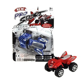 Čtyřkolka na setrvačn&iacute;k na kartě (24 ks)