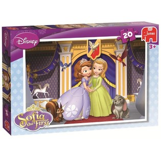 JUMBO DISNEY PUZZLE SOFIE PRVN&Iacute; NA Z&Aacute;MKU 20 D&Iacute;LKŮ (4 ks)
