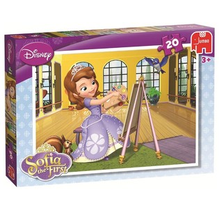 Jumbo Disney Puzzle Sofie Prvn&iacute; Maluje 20 D&iacute;lků (6 ks)