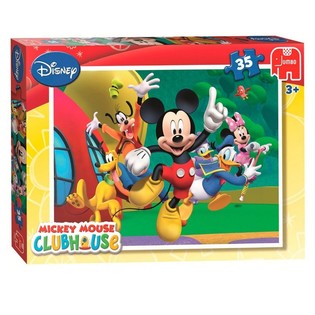 Jumbo Disney Mickey Mouse Clubhouse Sk&aacute;k&aacute;n&iacute; Puzzle 35 D&iacute;lků (3 ks)