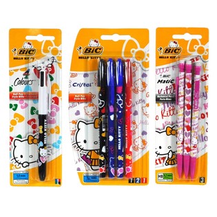 HELLO KITTY BIC PERA NA KARTĚ MIX (12 ks)
