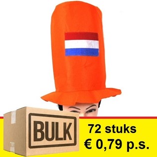 ***MNOŽSTEVN&Iacute; SLEVA*** VYSOK&Yacute; ORANŽOV&Yacute; CYLINDR (72 ks)