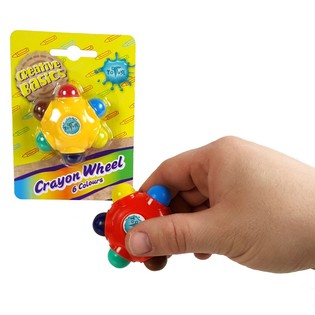 BAREVN&Eacute; KŘ&Iacute;DOV&Eacute; KOLEČKO NA KARTĚ (24 ks) - GADGET