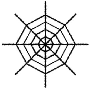 VELK&Aacute; PAVUČINA 70 CM (4 ks)