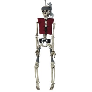 Z&aacute;věsn&yacute; kostlivec pir&aacute;t 40 cm (6 ks) - Velkoobchod Halloween