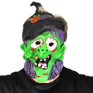 Flexibiln&iacute; Maska Čarodějnice (2 ks) | Halloween a Karneval
