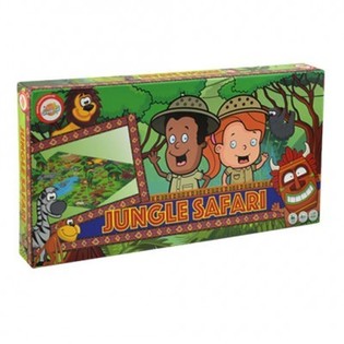Stoln&iacute; hra JUNGLE SAFARI - ZA HUBIČKU (6 ks)