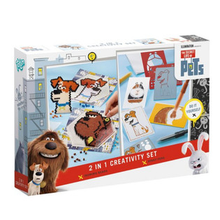 THE SECRET LIFE OF PETS - Kreativn&iacute; sada 2 v 1 (2 ks)